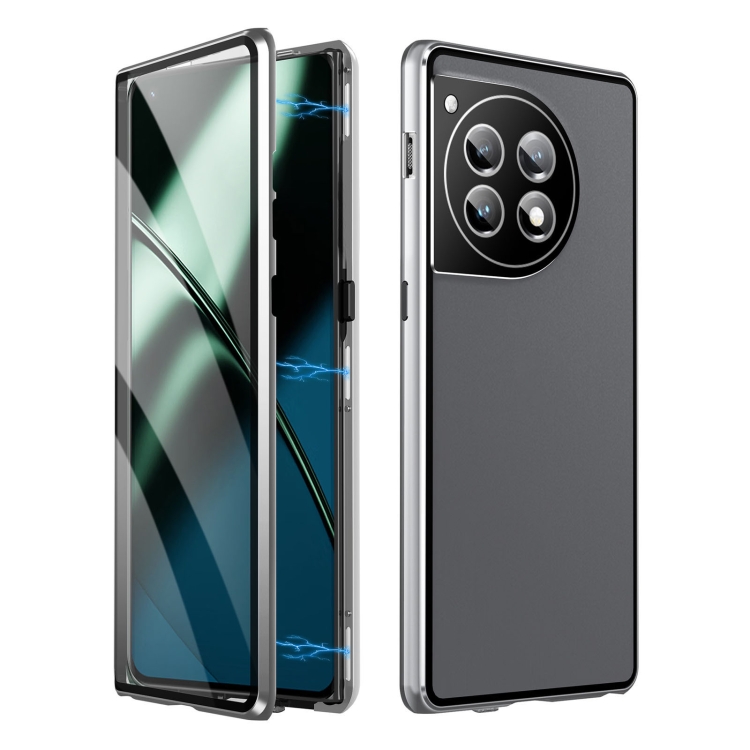 Mágneses borító 360 One Plus 12 ezüsthöz akciós termékkép 1