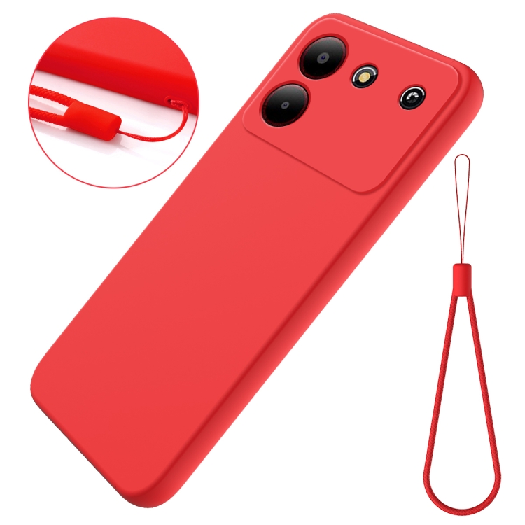 RUBBER Védőburkolat ZTE Blade A54 piros termék 2. képe