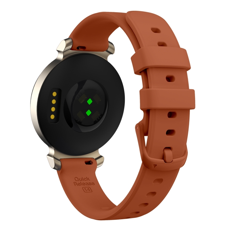 SZILIKON Cserélhető szíj Garmin Lily 2 barna színhez termék 2. képe