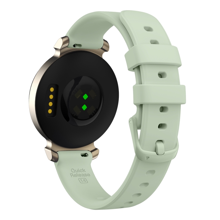 SZILIKON Cserélhető szíj Garmin Lily 2 világoszöldhez termék 2. képe