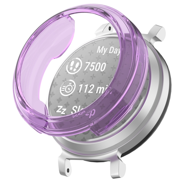 TPU HALF COVER Borító Garmin Lily 2 lila készülékhez akciós termékkép 1