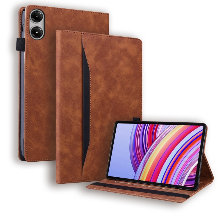 FLATY Összecsukható tok Xiaomi Redmi Pad Pro-hoz / Pad-hoz 5G-hoz barna akciós termékkép 1