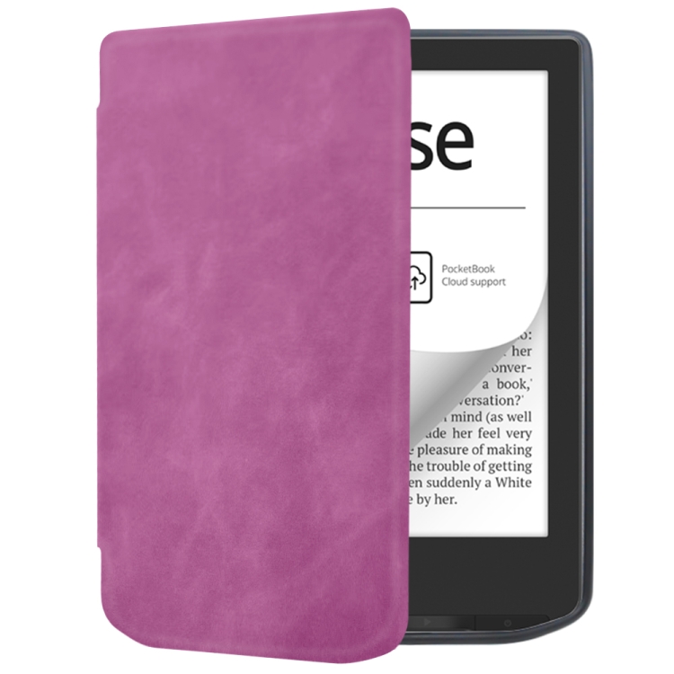 SOFT Összecsukható tok Pocketbook 629 Verse / Pocketbook 634 Verse Pro lila akciós termékkép 1