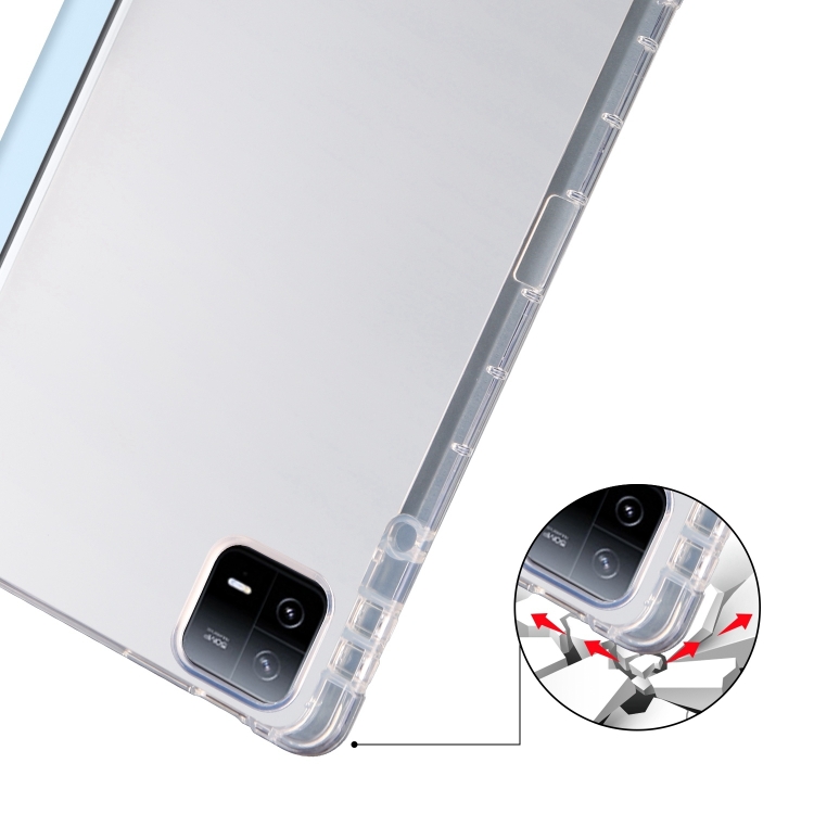 CRYSTAL Flip tok Apple iPad Air 11 2024 világoskék termék 2. képe
