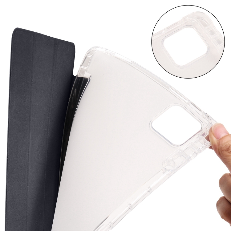 CRYSTAL Flip tok Apple iPad Air 11 2024 fekete termék 2. képe