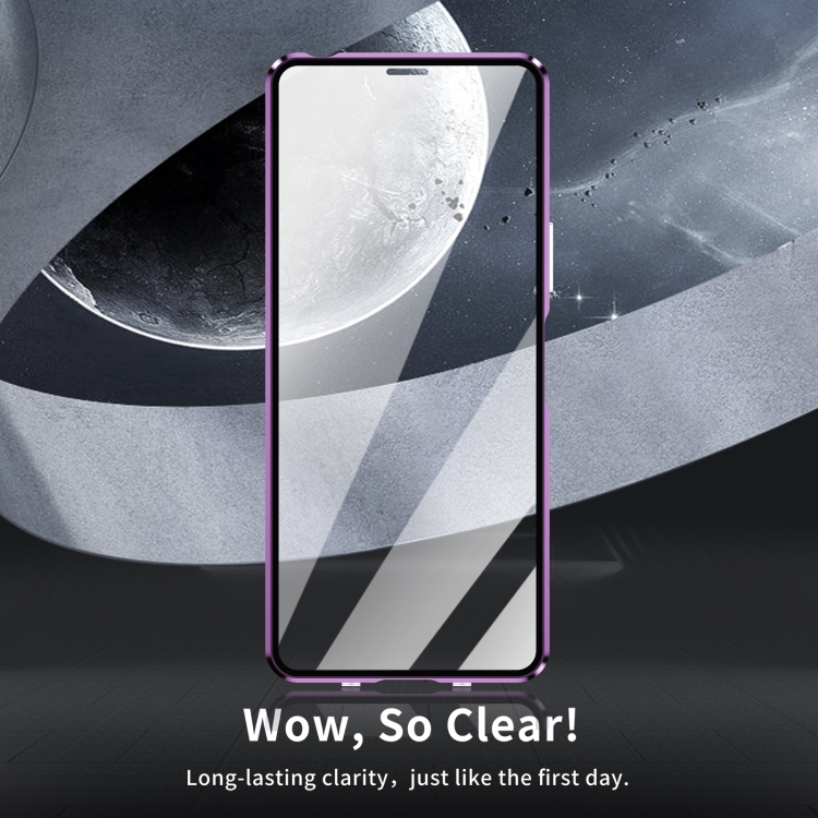 Mágneses burkolat 360 Sony Xperia 10 VI lila színhez termék 2. képe