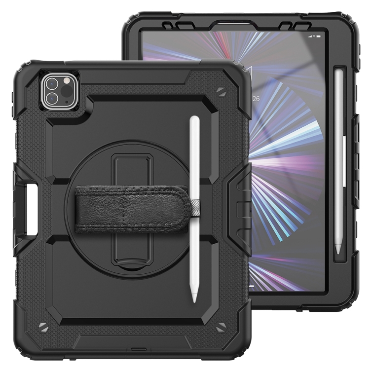 SOLID 360 Tartós burkolat Apple iPad Pro 11 2024 fekete akciós termékkép 1