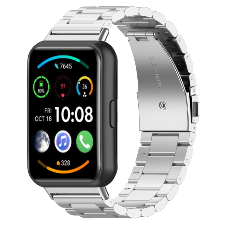 CLASSIC Fém szíj a Huawei karóra Fit 3 ezüst akciós termékkép 1