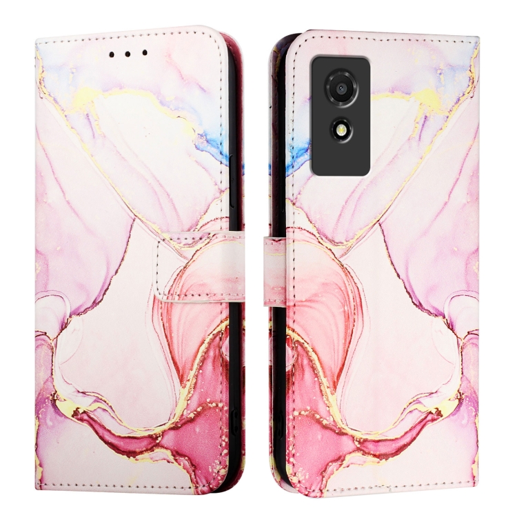 ART MARBLE Pénztárcahuzat TCL 501 ROSE GOLD-hoz akciós termékkép 1