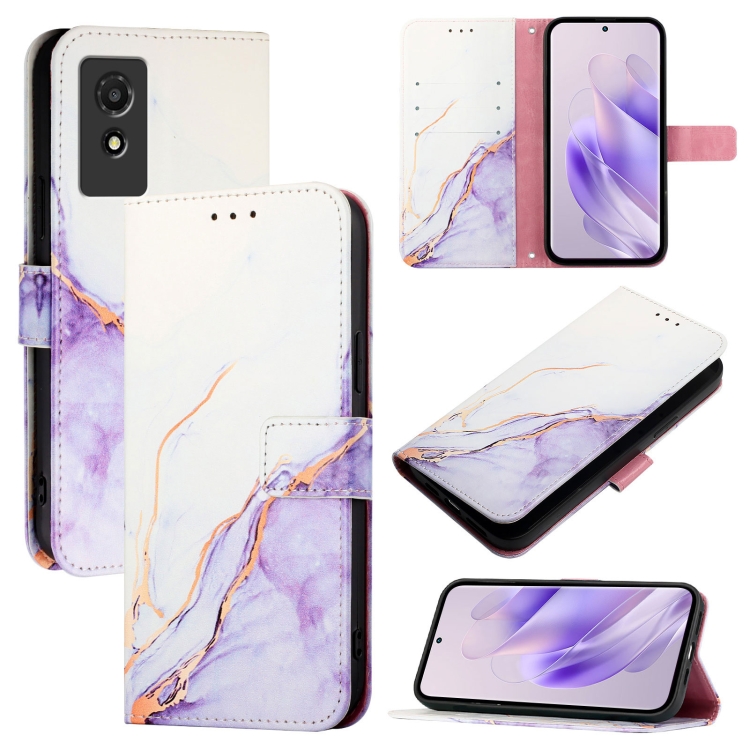 ART MARBLE Pénztárcahuzat TCL 501 PURPLE-hoz termék 2. képe