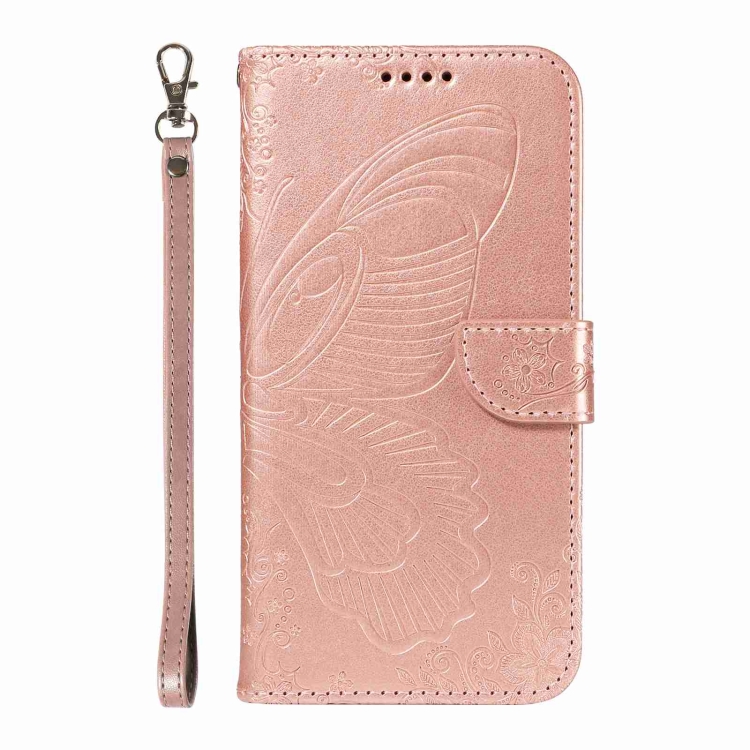 ART BUTTERFLY Pénztárca tok Vivo V40 SE 5G rózsaszín aranyhoz akciós termékkép 1