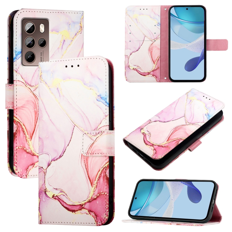ART MARBLE Pénztárcavédő HTC U24 Pro ROSE GOLD termék 2. képe