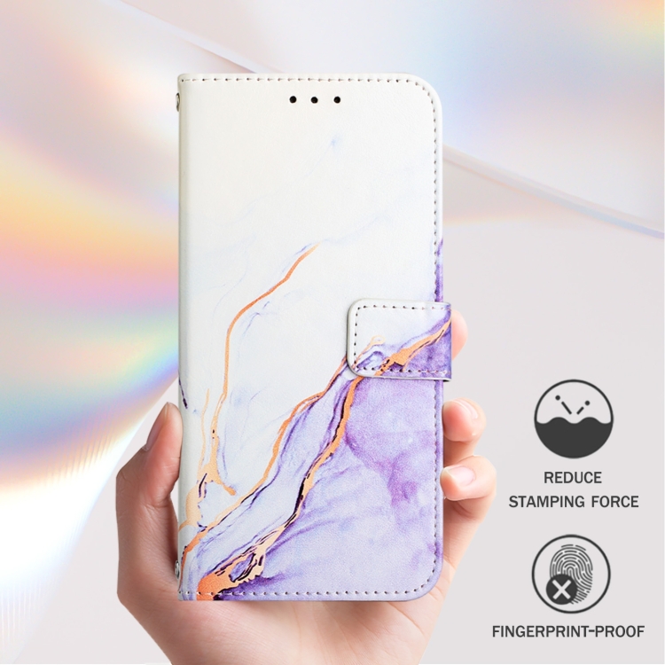 ART MARBLE pénztárcavédő HTC U24 készülékhez Pro PURPLE termék 2. képe