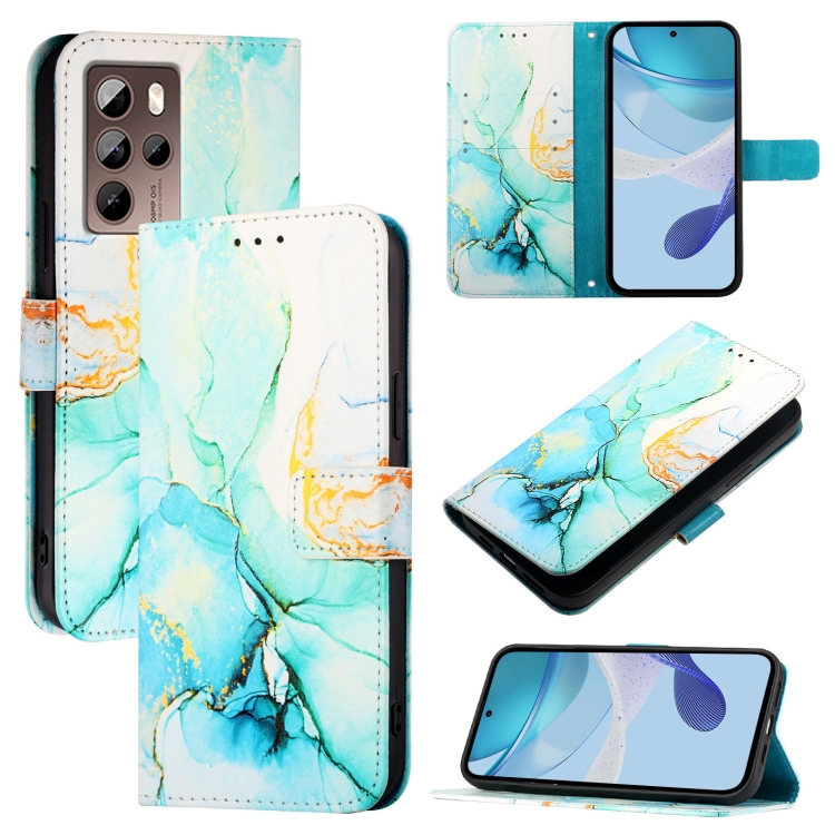 ART MARBLE Tárcavédő HTC U24 Pro GREEN termék 2. képe