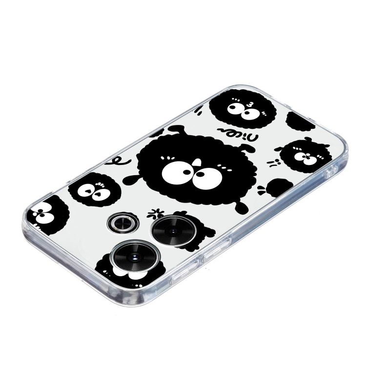 ART TPU Védőburkolat Xiaomi Redmi 13 BLACK SZEM-hez termék 2. képe