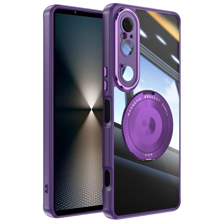 ACRYLO MAGSAFE Védőhuzat Sony Xperia 1 VI lilához akciós termékkép 1
