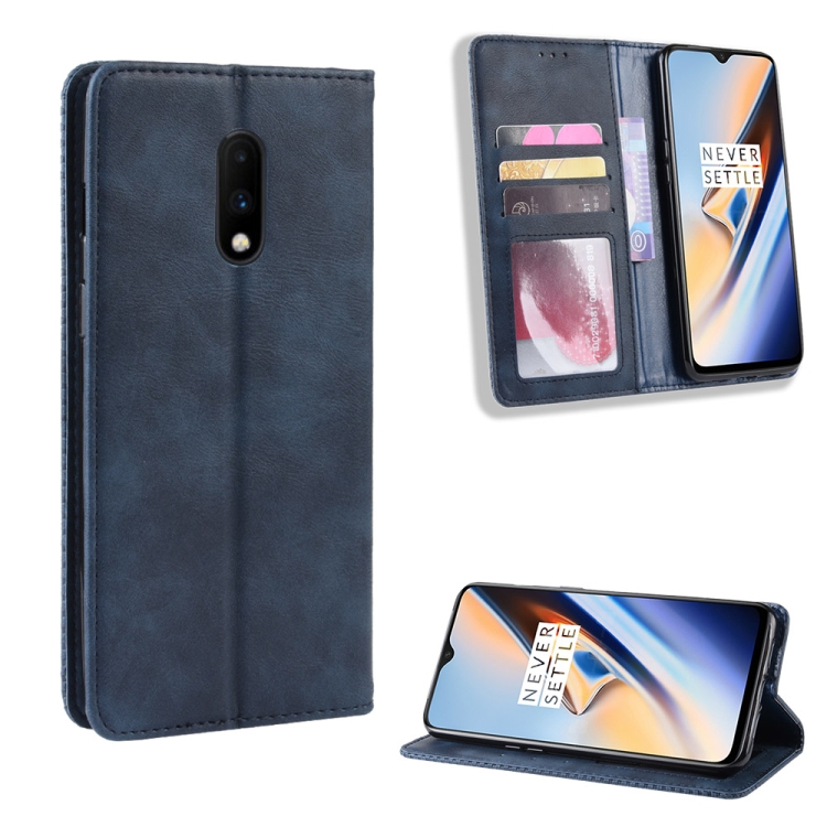 BUSINESS Pénztárcahuzat One Plus 7 kék termék 2. képe