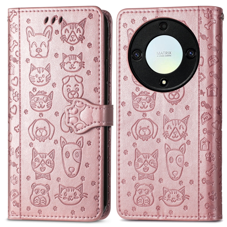 ART ANIMALS Honor Magic5 Lite rose gold tárcahuzat akciós termékkép 1