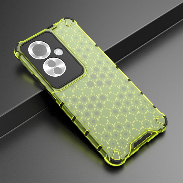 HONEYCOMB Védőburkolat Oppo Reno11 F 5G zöld termék 2. képe