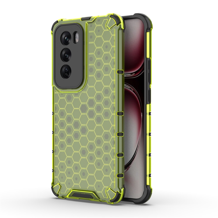 HONEYCOMB Védőburkolat Oppo Reno12 5G zöld akciós termékkép 1