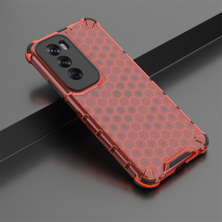 HONEYCOMB Védőburkolat Oppo Reno12 Pro 5G piros termék 2. képe
