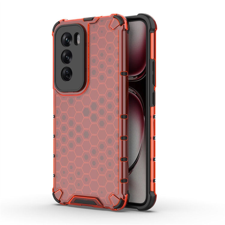 HONEYCOMB Védőburkolat Oppo Reno12 Pro 5G piros akciós termékkép 1