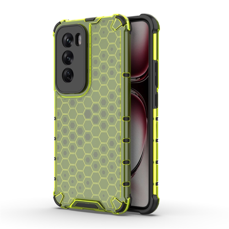 HONEYCOMB Védőburkolat Oppo Reno12 Pro 5G zöld akciós termékkép 1