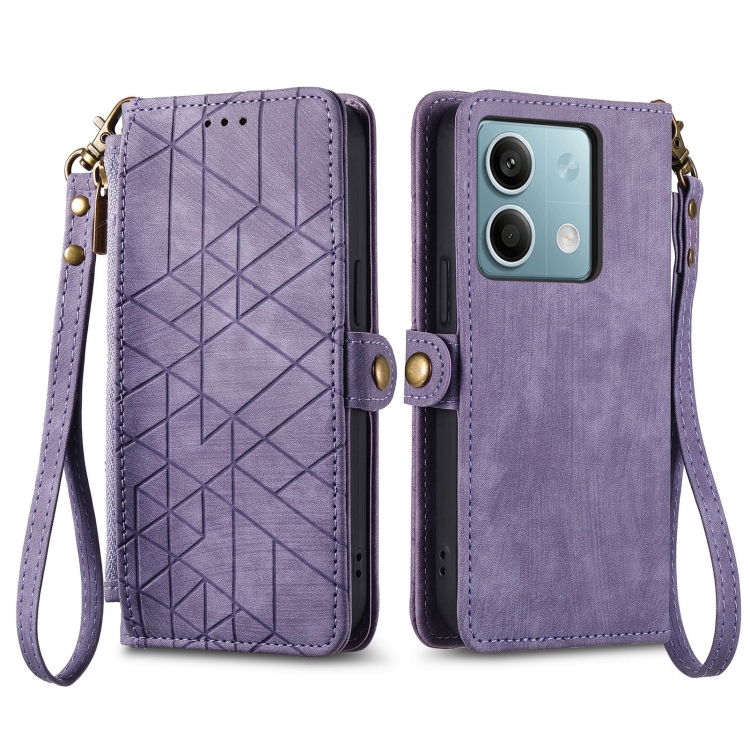 GEOM Wallet tok Xiaomi Redmi Note 13 5G lila telefonhoz akciós termékkép 1