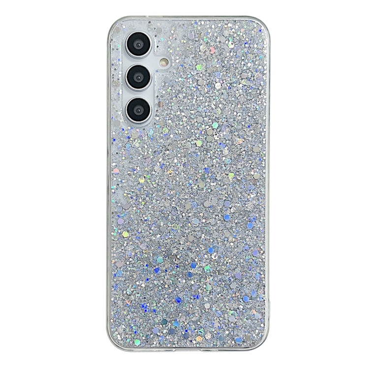 GLITTER védőtok Samsung Galaxy A35 5G ezüst akciós termékkép 1