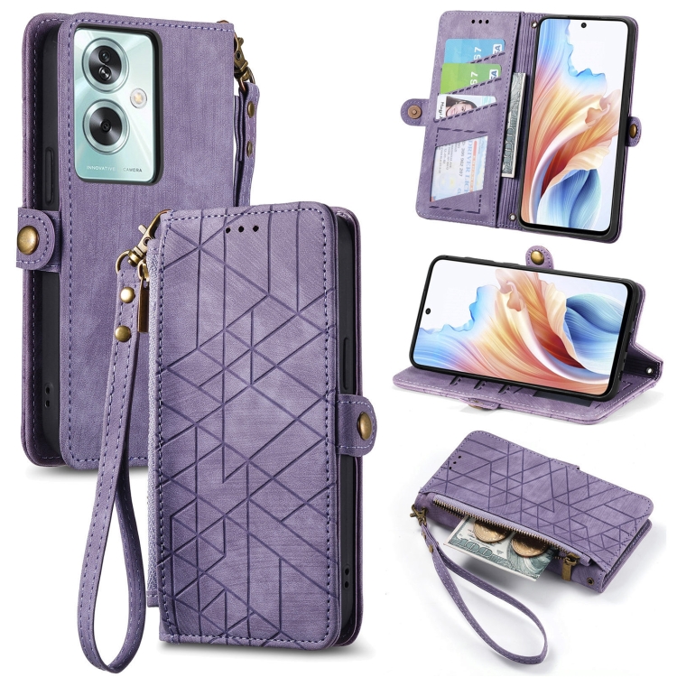 GEOM Wallet tok Oppo A79 5G lila telefonhoz termék 2. képe