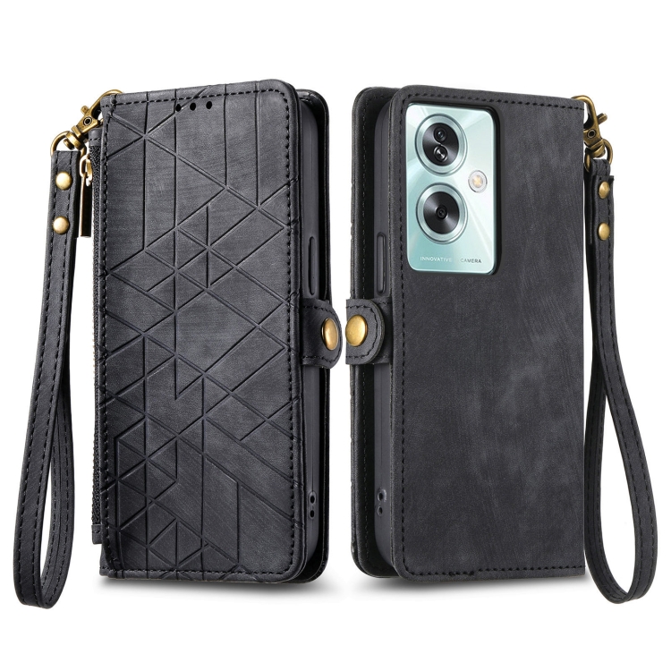 GEOM Wallet tok Oppo A79 5G fekete akciós termékkép 1