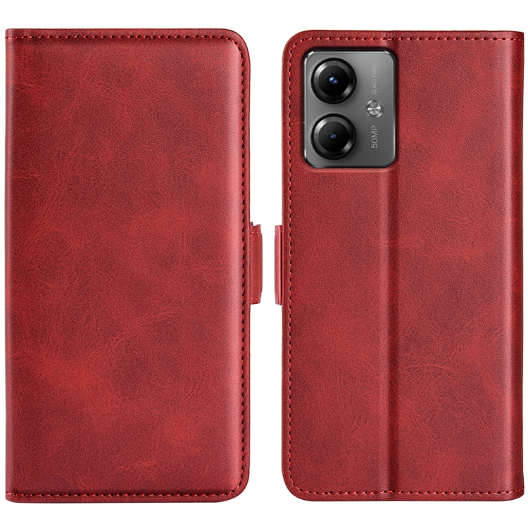 SIDE Wallet tok Motorola Moto G14 piros akciós termékkép 1