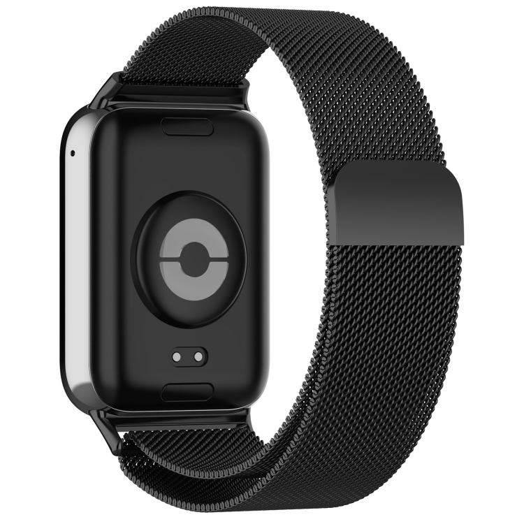 MILANESE fém szíj Xiaomi Smart Band 8 Pro készülékhez fekete termék 2. képe