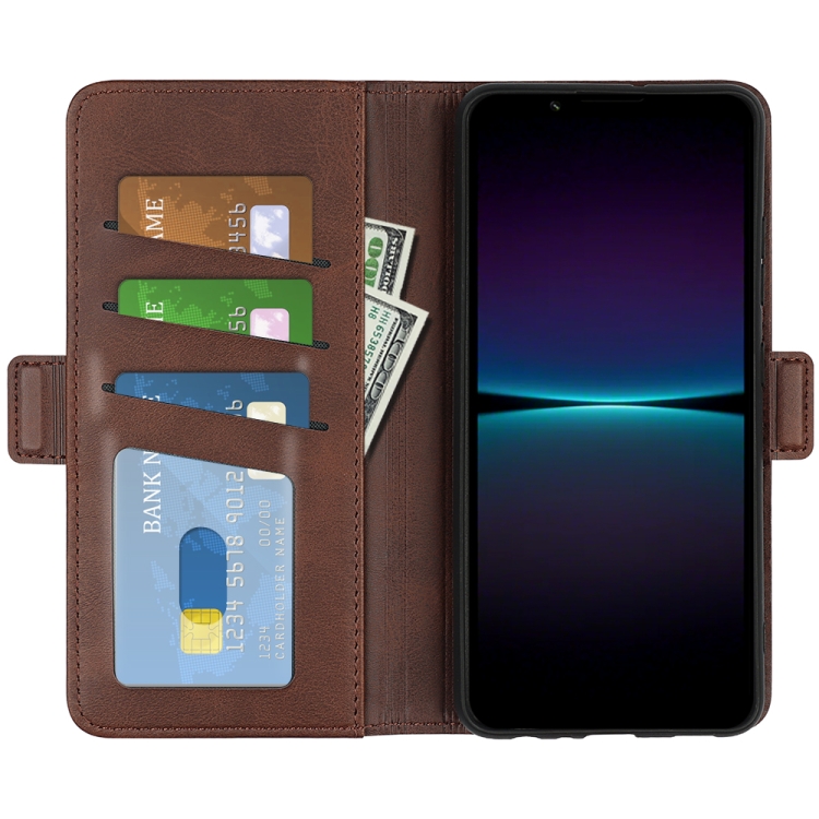 SIDE Wallet tok Sony Xperia 1 VI készülékhez sötétbarna termék 2. képe