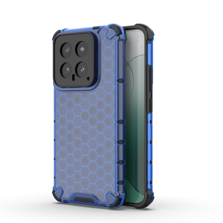 HONEYCOMB Védőburkolat Xiaomi 14 kék akciós termékkép 1