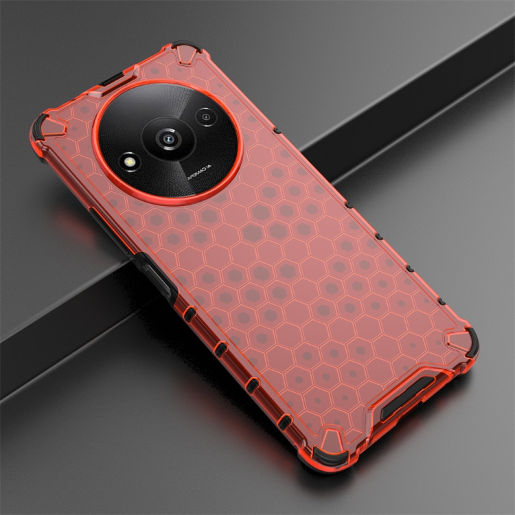 HONEYCOMB Védőburkolat Xiaomi Redmi A3 piros termék 2. képe