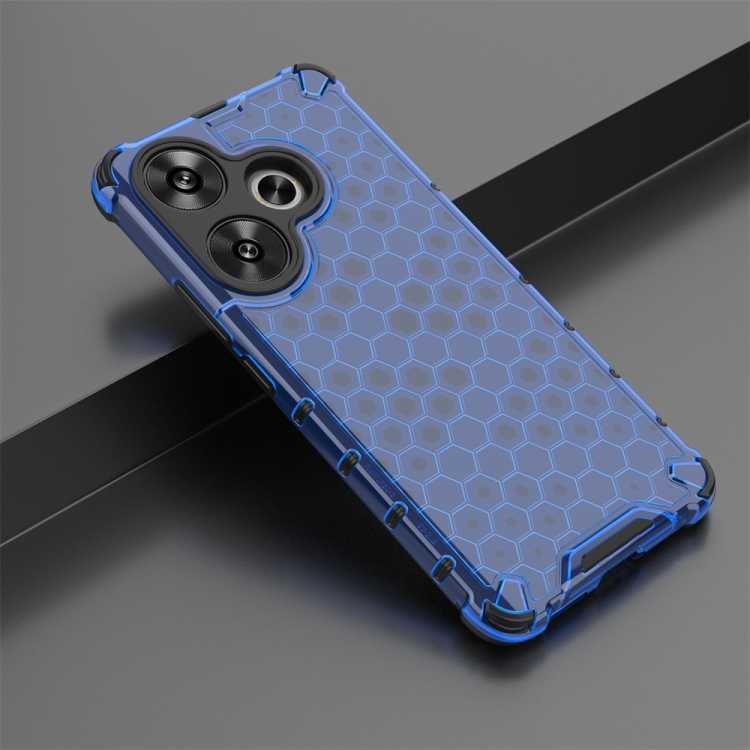 HONEYCOMB Védőburkolat Xiaomi Poco F6 kék termék 2. képe