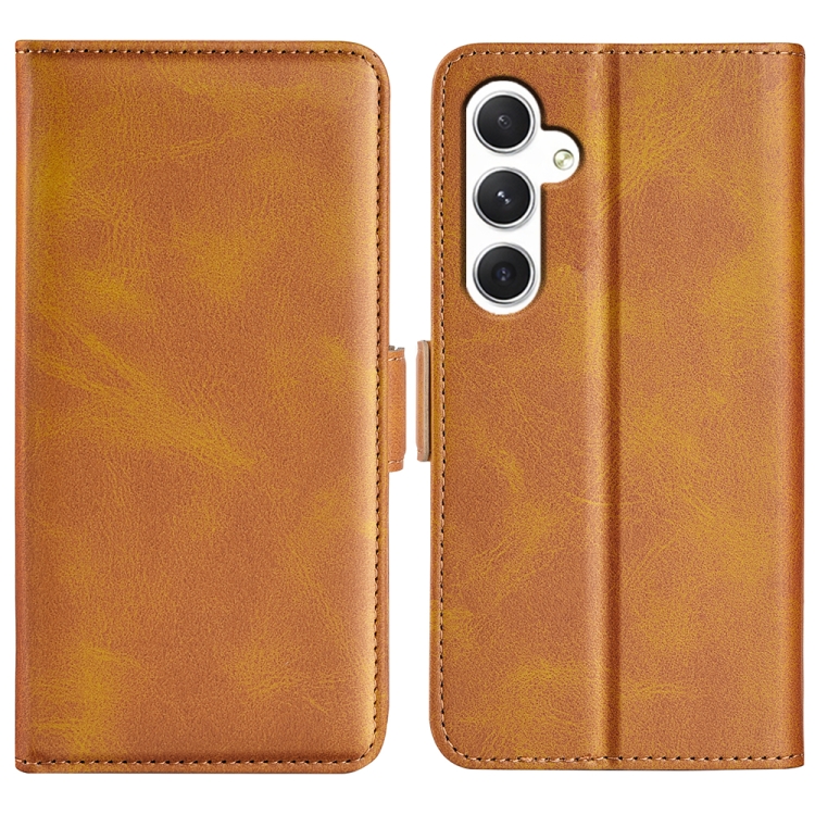 SIDE Wallet tok Samsung Galaxy S24 Plus 5G világosbarna akciós termékkép 1