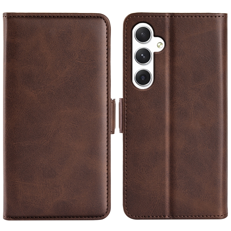 SIDE Wallet tok Samsung Galaxy S24 Plus 5G készülékhez sötétbarna akciós termékkép 1