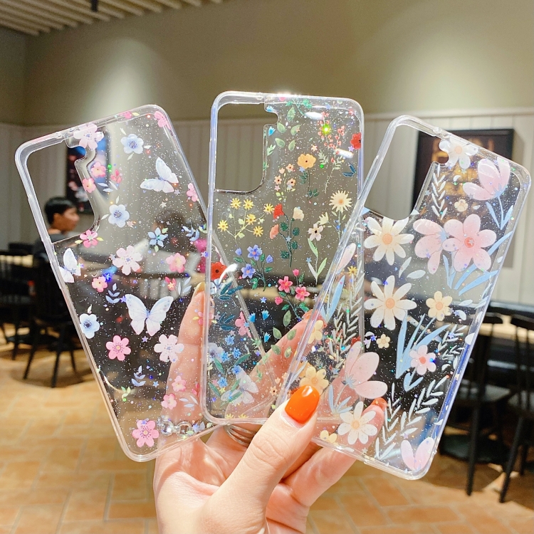 BLOOM Védőtok a Samsung Galaxy A55 5G készülékhez BLUE FLORAL termék 2. képe