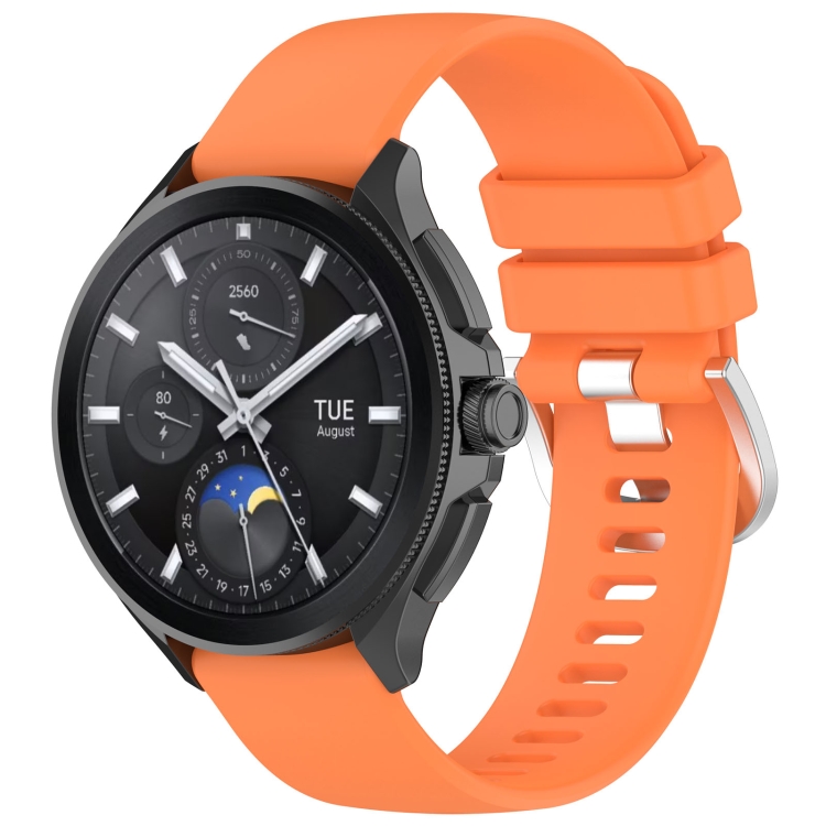 SZILIKON Cserélhető szíj Xiaomi Watch S3 narancshoz akciós termékkép 1