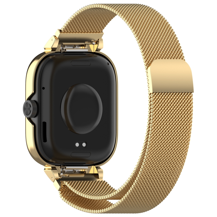 SZETT MILANESE Fém óratok + szíj Redmi Watch 4 arany termék 2. képe