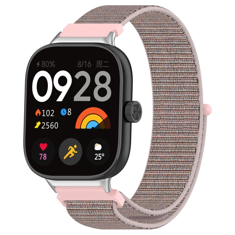 Rózsaszín NYLON szíj Xiaomi Smart Band 8 Pro telefonhoz akciós termékkép 1