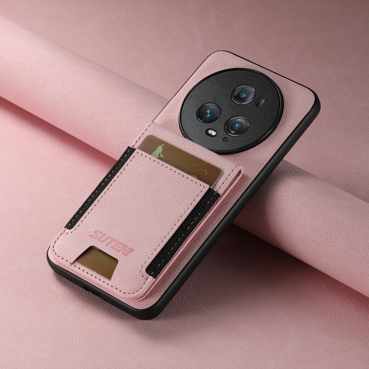 SUTENI H03 Honor Magic6 Pro rózsaszín védőburkolat termék 2. képe