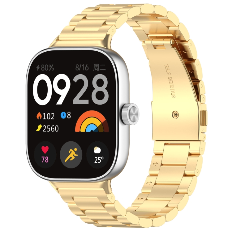 Fém szíj Redmi Watch 4 arany akciós termékkép 1