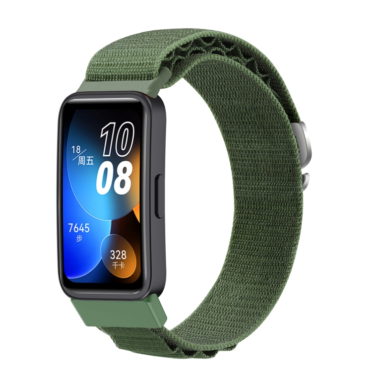 NYLON szíj a Huawei sávhoz 8 / 9 zöld akciós termékkép 1