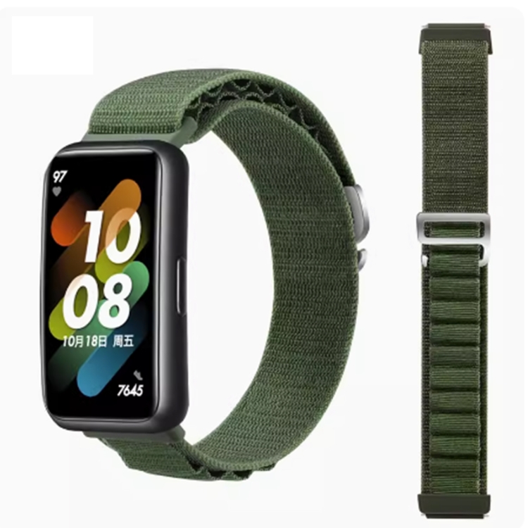 NYLON szíj a Huawei sávhoz 8 / 9 zöld termék 2. képe