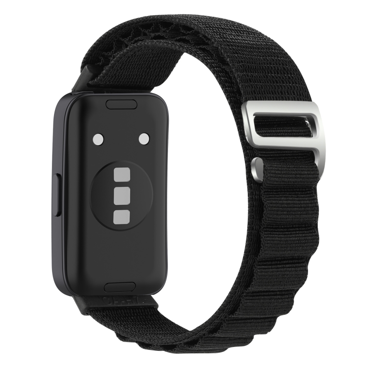 NYLON szíj Huawei Band 8 / 9 fekete termék 2. képe