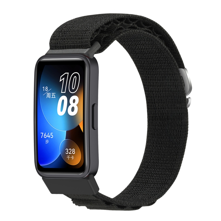 NYLON szíj Huawei Band 8 / 9 fekete akciós termékkép 1