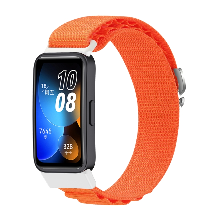 NYLON szíj a Huawei sávhoz 8 / 9 narancs akciós termékkép 1